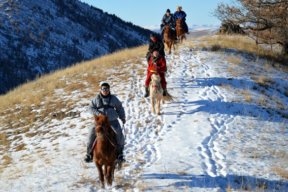 Mongolia Winter Horse riding tour - perfect trip for your Christmas holiday